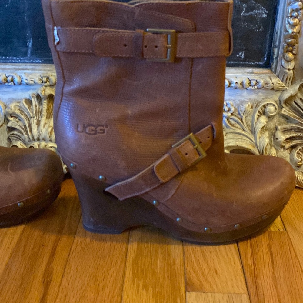 pair of Ugg boots